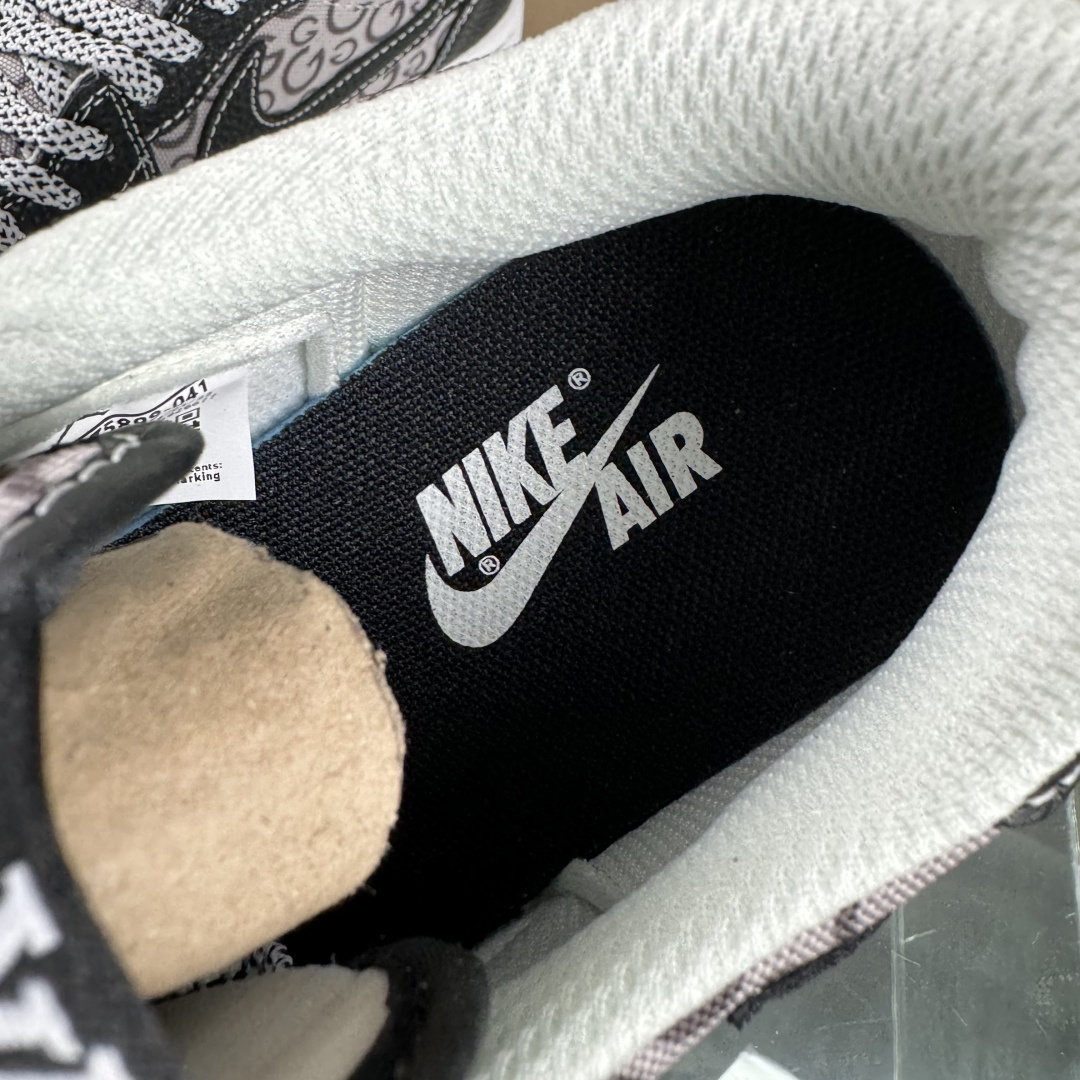 Nike Air Jordan 1 x Travis Scott AJ1倒勾 乔一倒钩 ‘DIY’定制 耐克 低帮文化篮球鞋 DZ5899-041