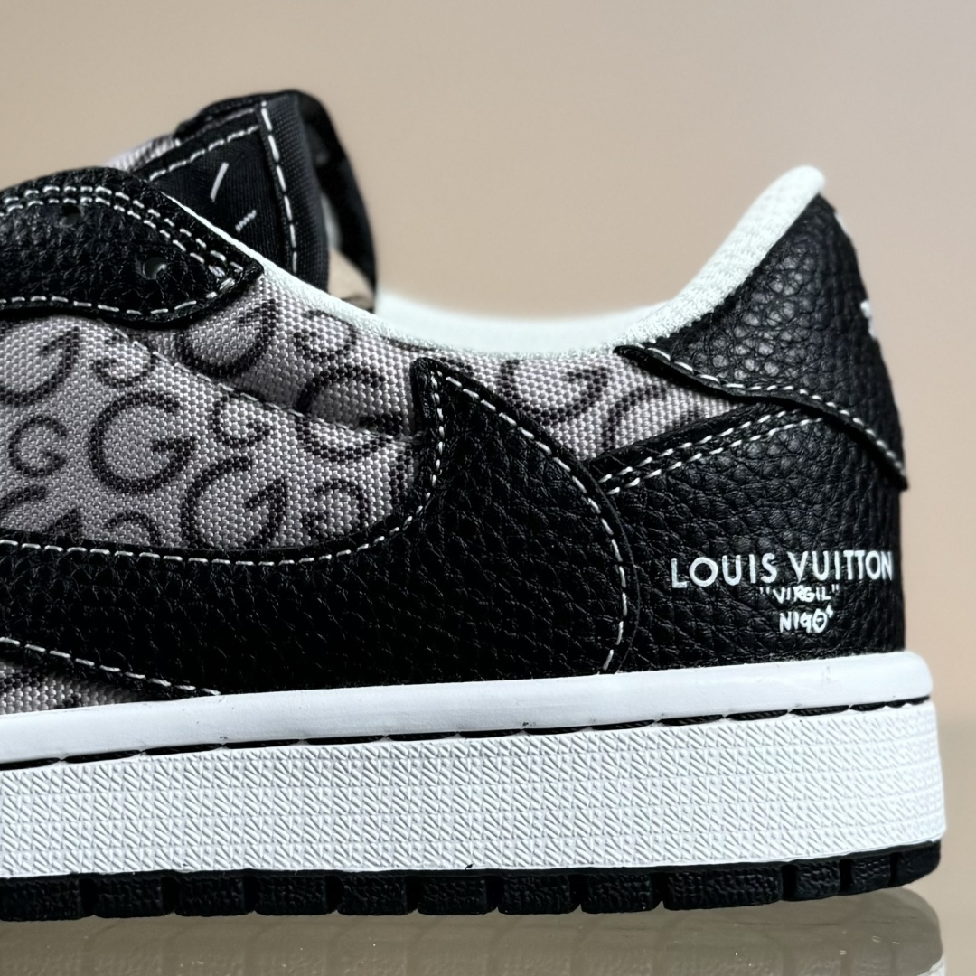 Nike Air Jordan 1 x Travis Scott AJ1倒勾 乔一倒钩 ‘DIY’定制 耐克 低帮文化篮球鞋 DZ5899-041