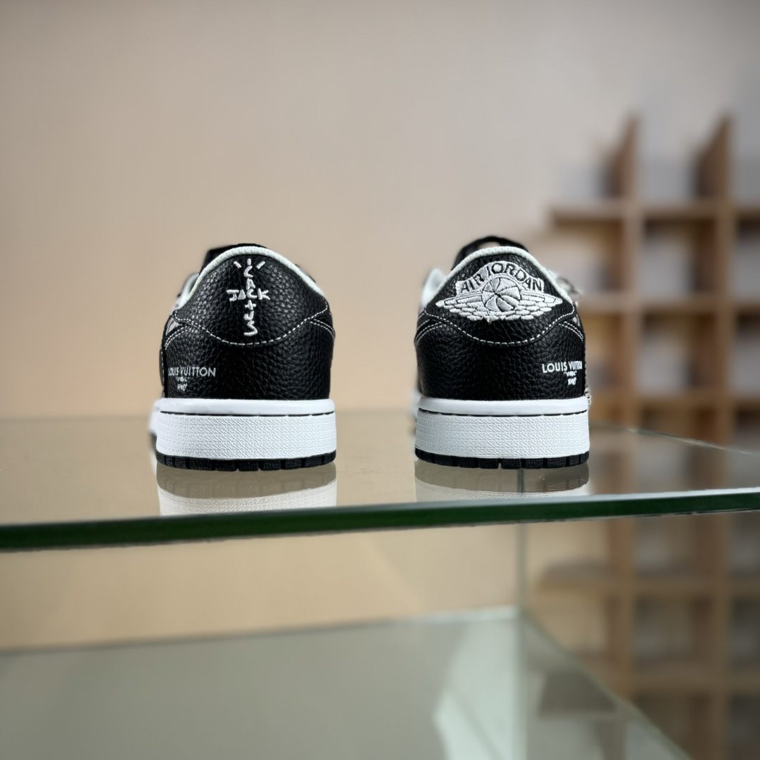 Nike Air Jordan 1 x Travis Scott AJ1倒勾 乔一倒钩 ‘DIY’定制 耐克 低帮文化篮球鞋 DZ5899-041