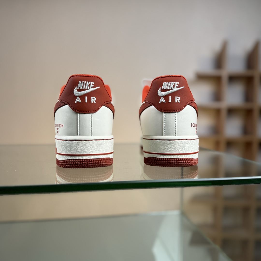 Nike Air Force 1'07 Low 联名 枫红雅白 空军一号低帮休闲板鞋 NH0601-588
