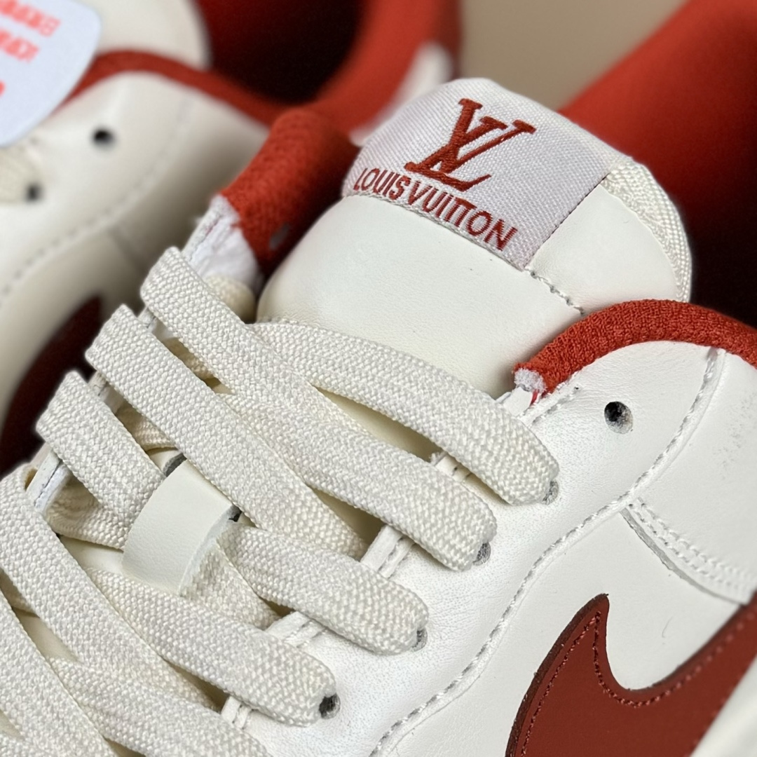 Nike Air Force 1'07 Low 联名 枫红雅白 空军一号低帮休闲板鞋 NH0601-588