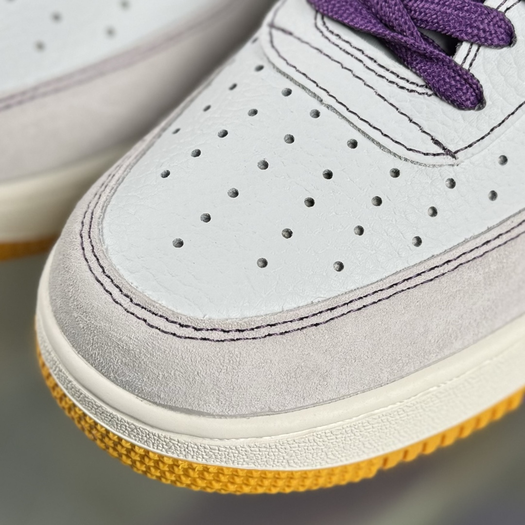 Nike Air Force 1'07 Low NBA联名 紫金湖人 空军一号低帮休闲板鞋 SS1979-004