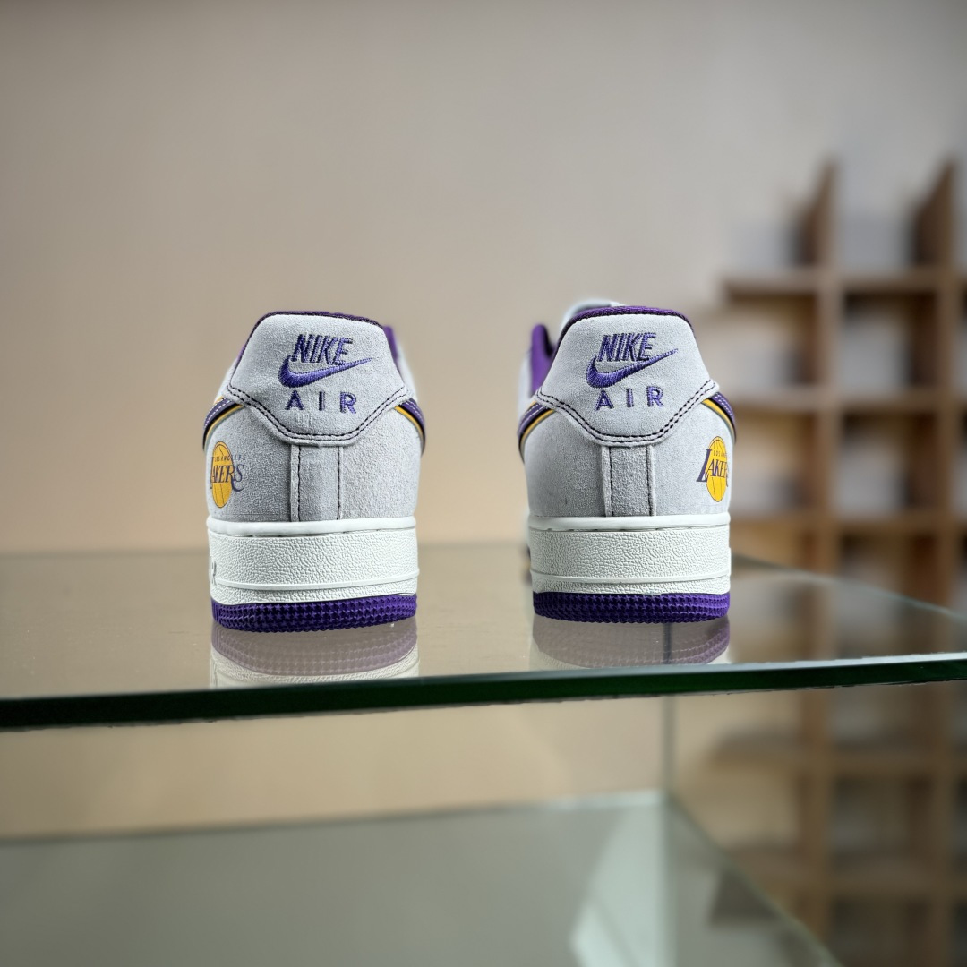 Nike Air Force 1'07 Low NBA联名 紫金湖人 空军一号低帮休闲板鞋 SS1979-004