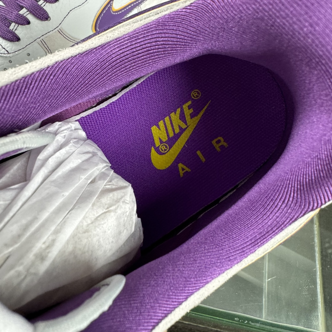 Nike Air Force 1'07 Low NBA联名 紫金湖人 空军一号低帮休闲板鞋 SS1979-004