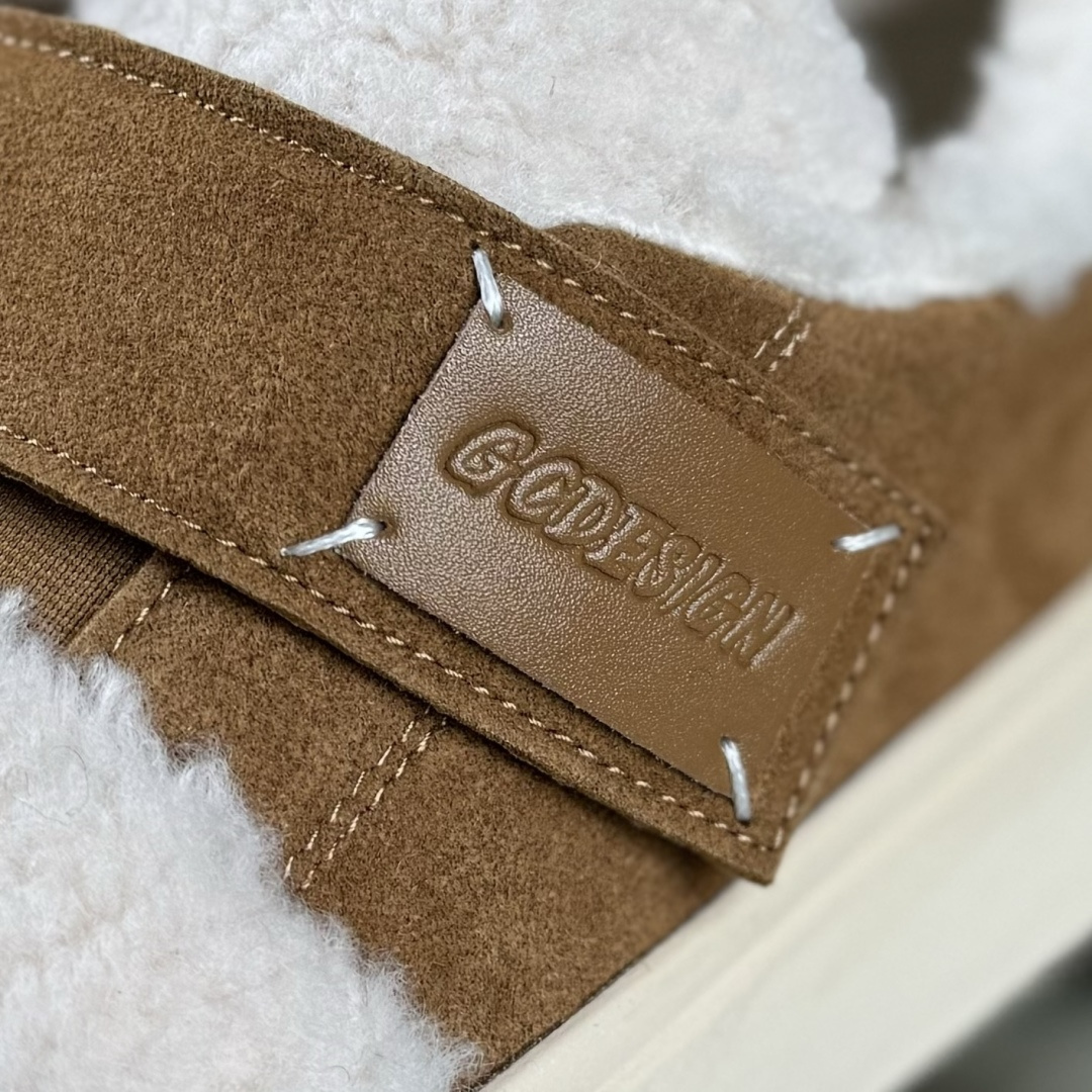 广东大厂出品 秋冬新款 GG-CC 赵露思 秋冬羊毛雪地毛毛鞋 G23Y6905