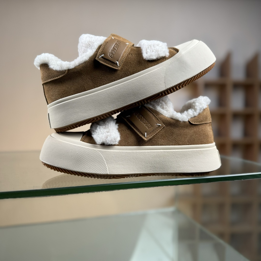 广东大厂出品 秋冬新款 GG-CC 赵露思 秋冬羊毛雪地毛毛鞋 G23Y6905