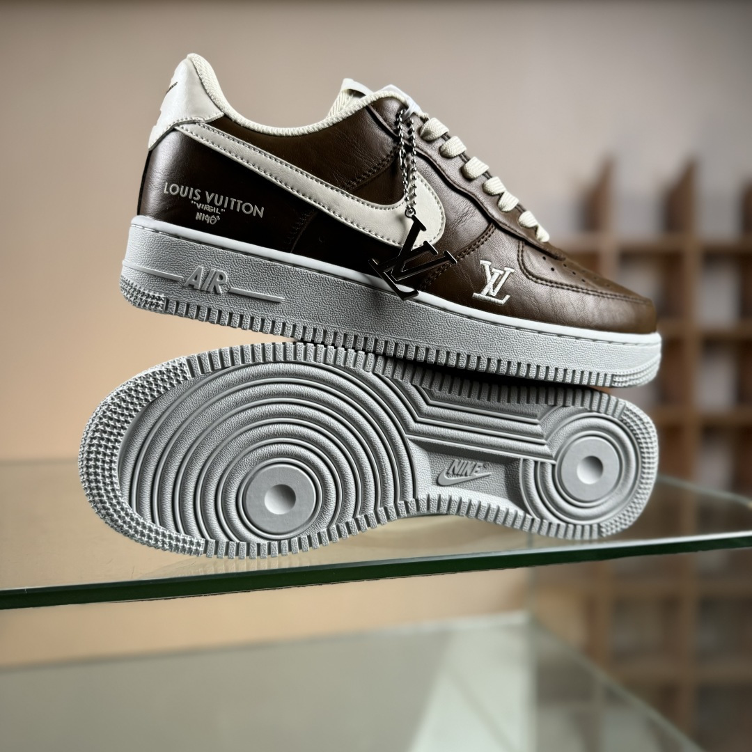 Nike Air Force 1'07 Low 联名 焦糖拿铁 空军低帮休闲板鞋 NH0601-587