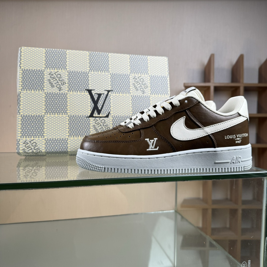 Nike Air Force 1'07 Low 联名 焦糖拿铁 空军低帮休闲板鞋 NH0601-587