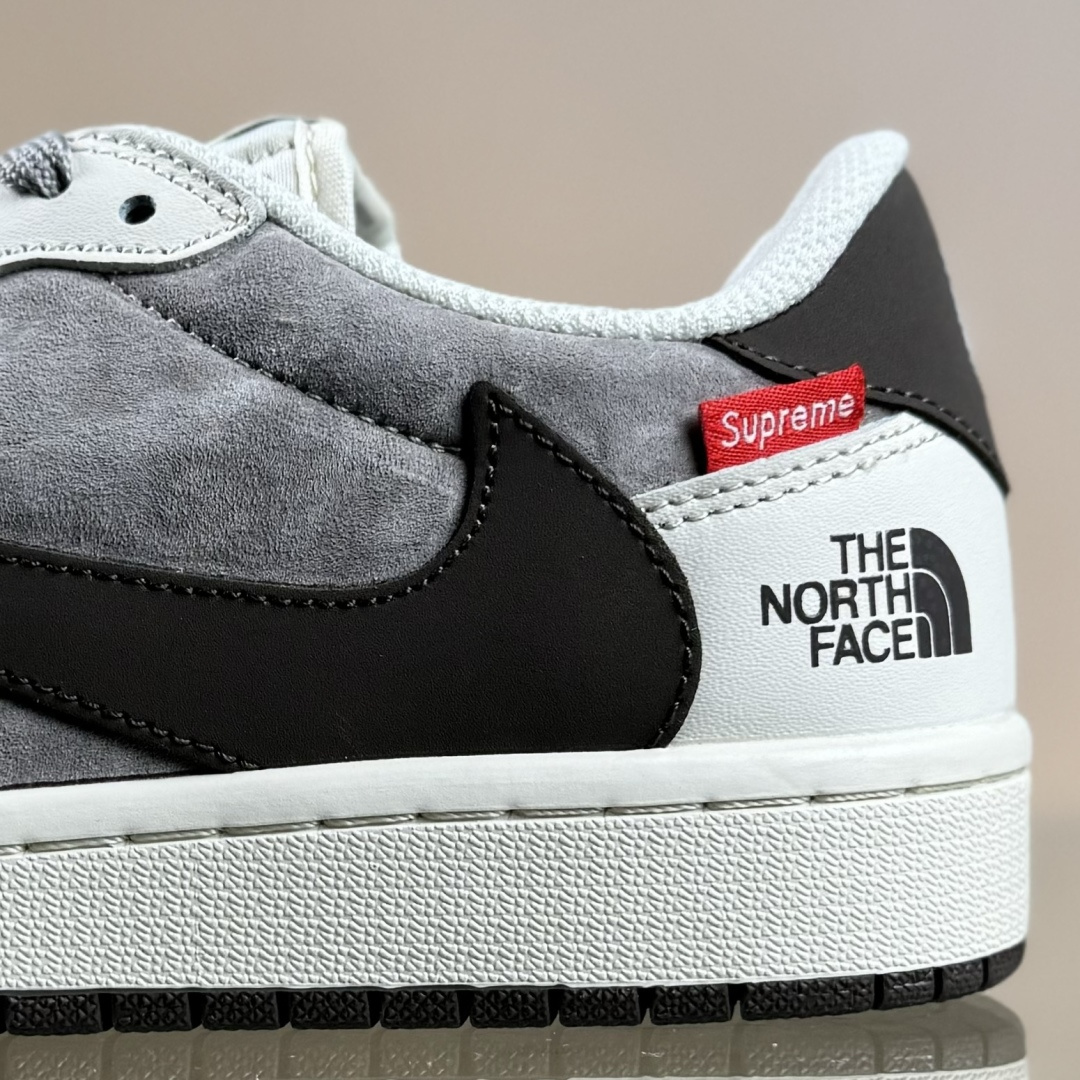 Nike Air Jordan 1 x Travis Scott AJ1倒勾 乔一倒钩 ‘DIY’定制 耐克 低帮文化篮球鞋 DM7866-127