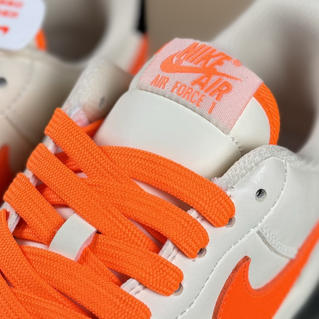 Nike Air Force 1'07 Low 米白艳橙 空军低帮休闲板鞋 NH0601-582