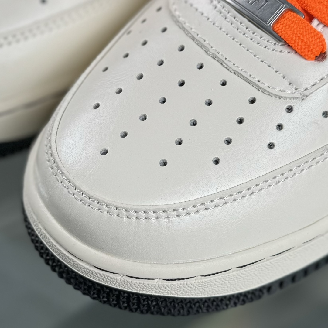 Nike Air Force 1'07 Low 米白艳橙 空军低帮休闲板鞋 NH0601-582