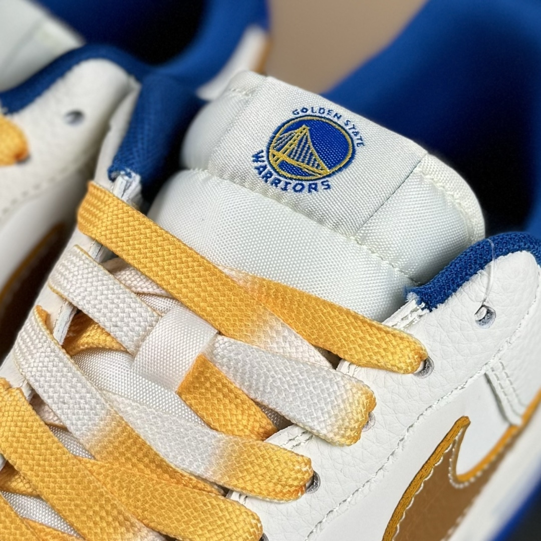 Nike Air Force 1'07 Low 联名 勇士米金勾 空军低帮休闲板鞋 QW5606-270