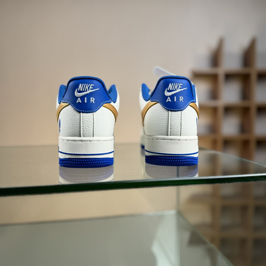 Nike Air Force 1'07 Low 联名 勇士米金勾 空军低帮休闲板鞋 QW5606-270