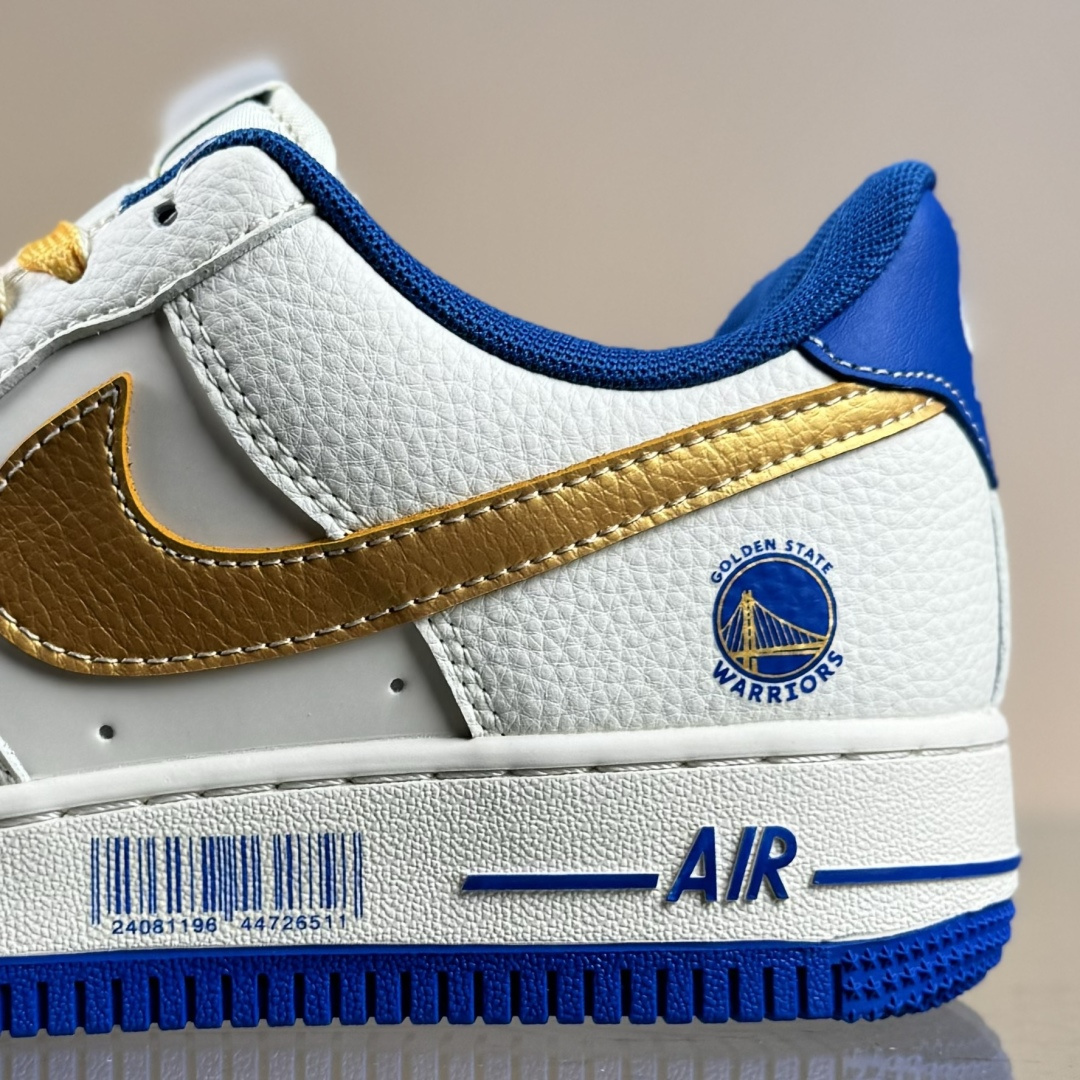 Nike Air Force 1'07 Low 联名 勇士米金勾 空军低帮休闲板鞋 QW5606-270