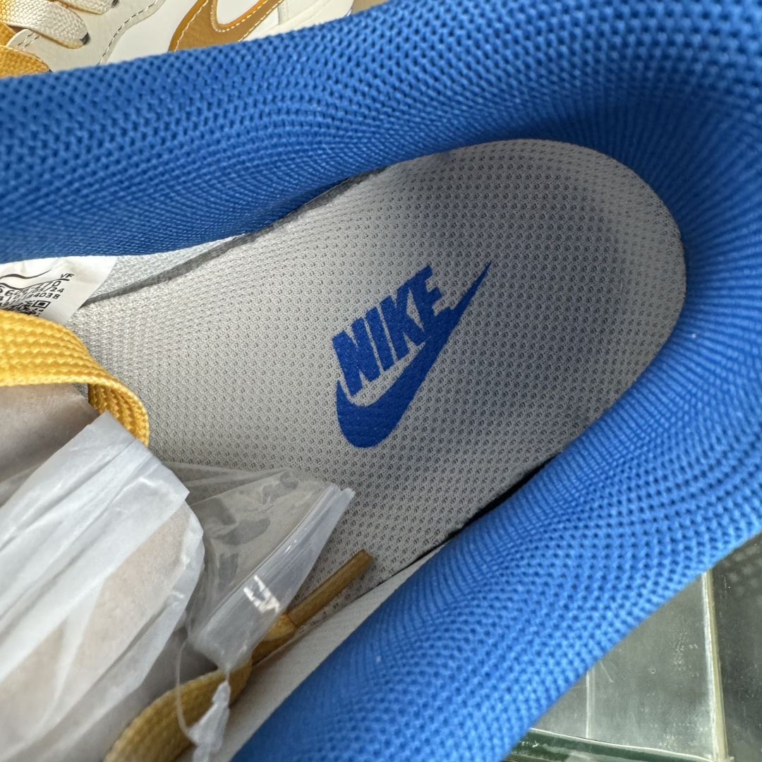 Nike Air Force 1'07 Low 联名 勇士米金勾 空军低帮休闲板鞋 QW5606-270