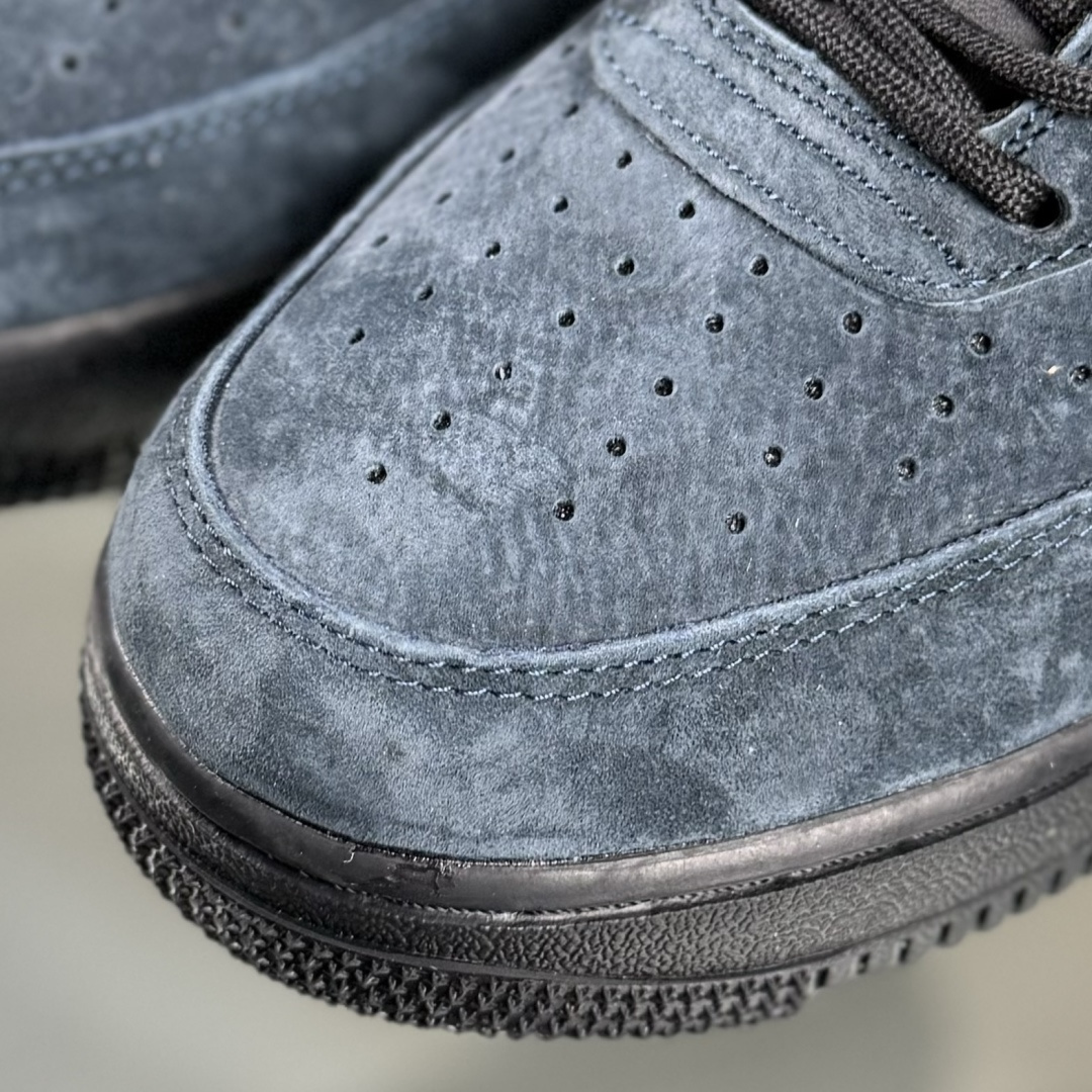 Nike Air Force 1'07 Low 深蓝黑 全麂皮 空军低帮休闲板鞋 ZH0316-157