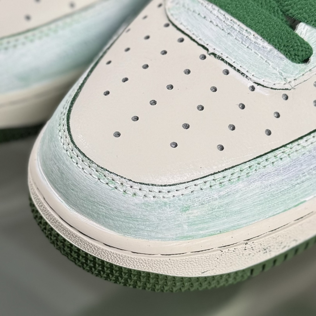 Nike Air Force 1'07 Low ”Bamboo In Ink Wash” 手绘涂鸦 青竹墨韵 空军一号低帮休闲板鞋 FB1839-123 Nike Air Force 1'07 Low ”Bamboo In Ink Wash” 手绘涂鸦 青竹墨韵 空军一号低帮休闲板鞋 FB1839-123