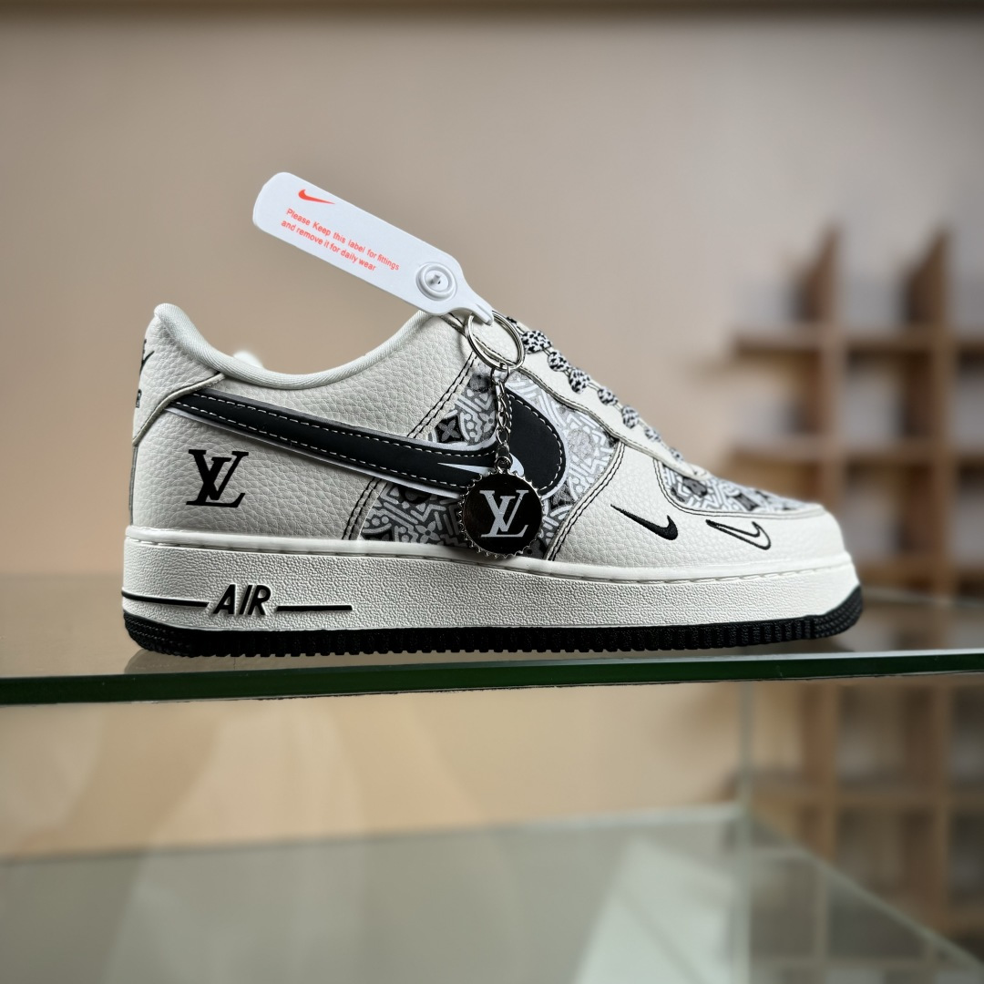 AF1×LV这波“艺术奢潮”直接把高级感踩在脚面
