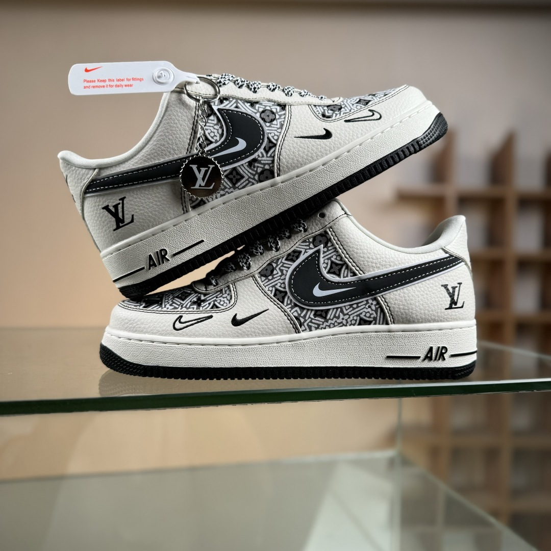 AF1×LV这波“艺术奢潮”直接把高级感踩在脚面
