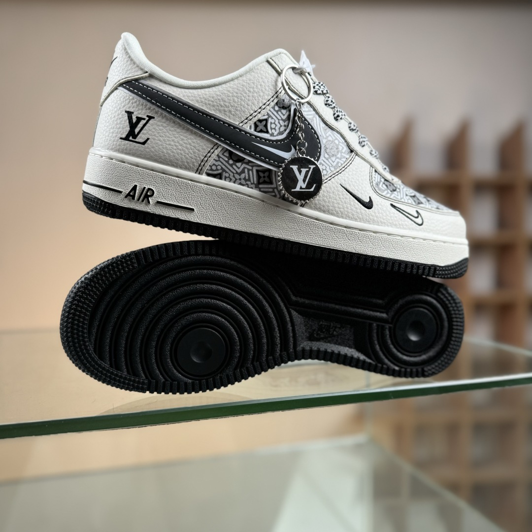 AF1×LV这波“艺术奢潮”直接把高级感踩在脚面