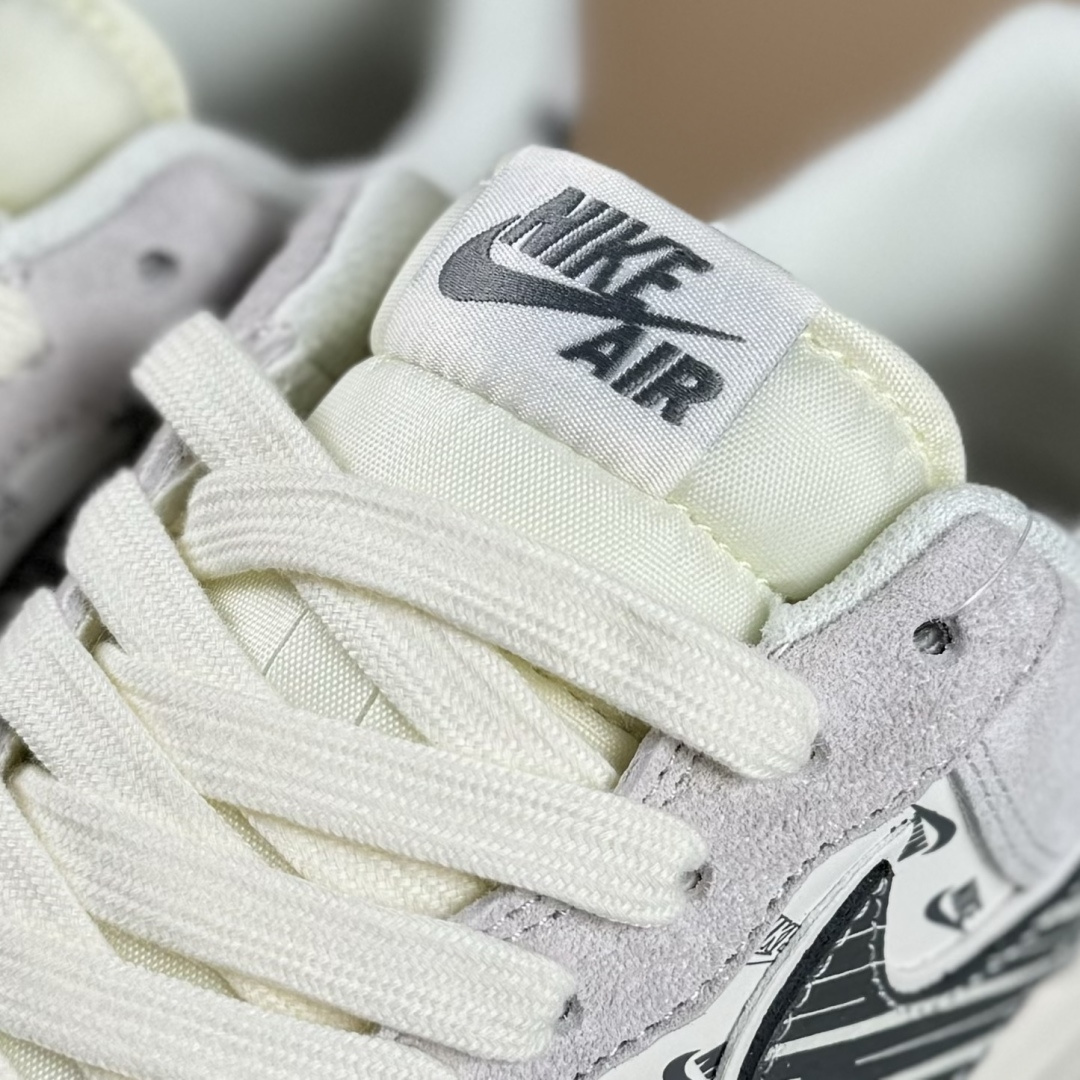 NIke Air Force 1 '07 Low “NIKE-米灰猪八革”空军一号 低帮 运动鞋 休闲鞋 JP8028-071