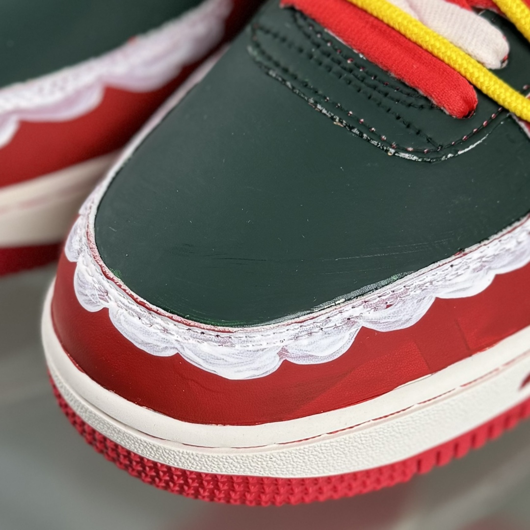 260 手绘涂鸦“圣诞糖霜”Nike Air Force 1 “ChristmFrosting”空军一号定制板鞋 SD1990-101-Chinese UA Cheap High Quatity Brand Clothes Bags handbags Sneakers wholesale wholesaler seller from China Factory suppliers Fashion Clothing Shoes best Quality Beautiful Price 260 手绘涂鸦“圣诞糖霜”Nike Air Force 1 “ChristmFrosting”空军一号定制板鞋 SD1990-101