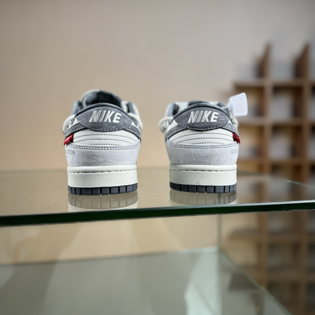 Nike SB Dunk Low LV联名 荔纹勾抽绳 周年高端定制 低帮休闲板鞋 CX5050-Y35