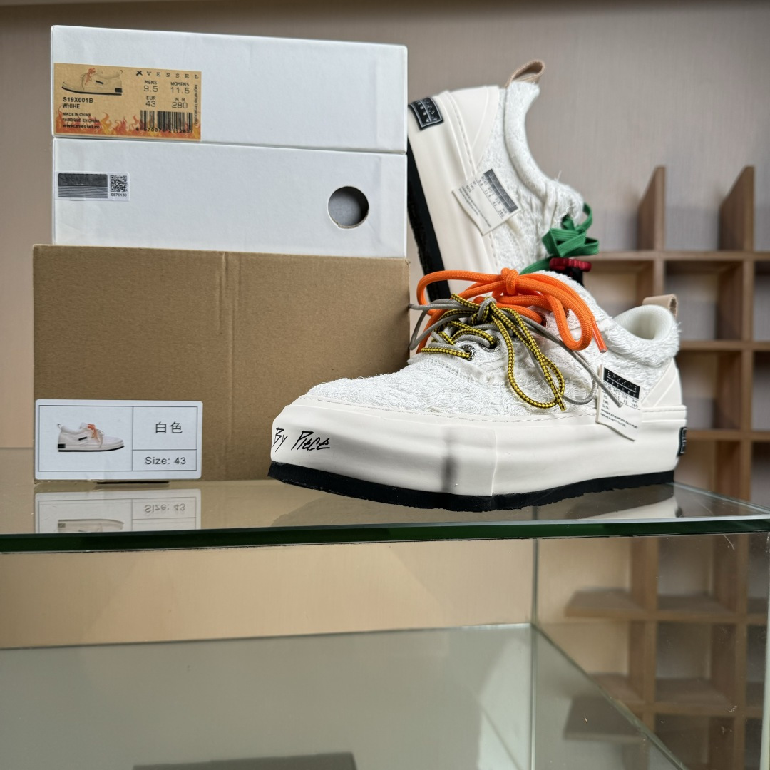 VESSEL × 吴建豪联名｜雪花酥Snowflake厚底增高板鞋