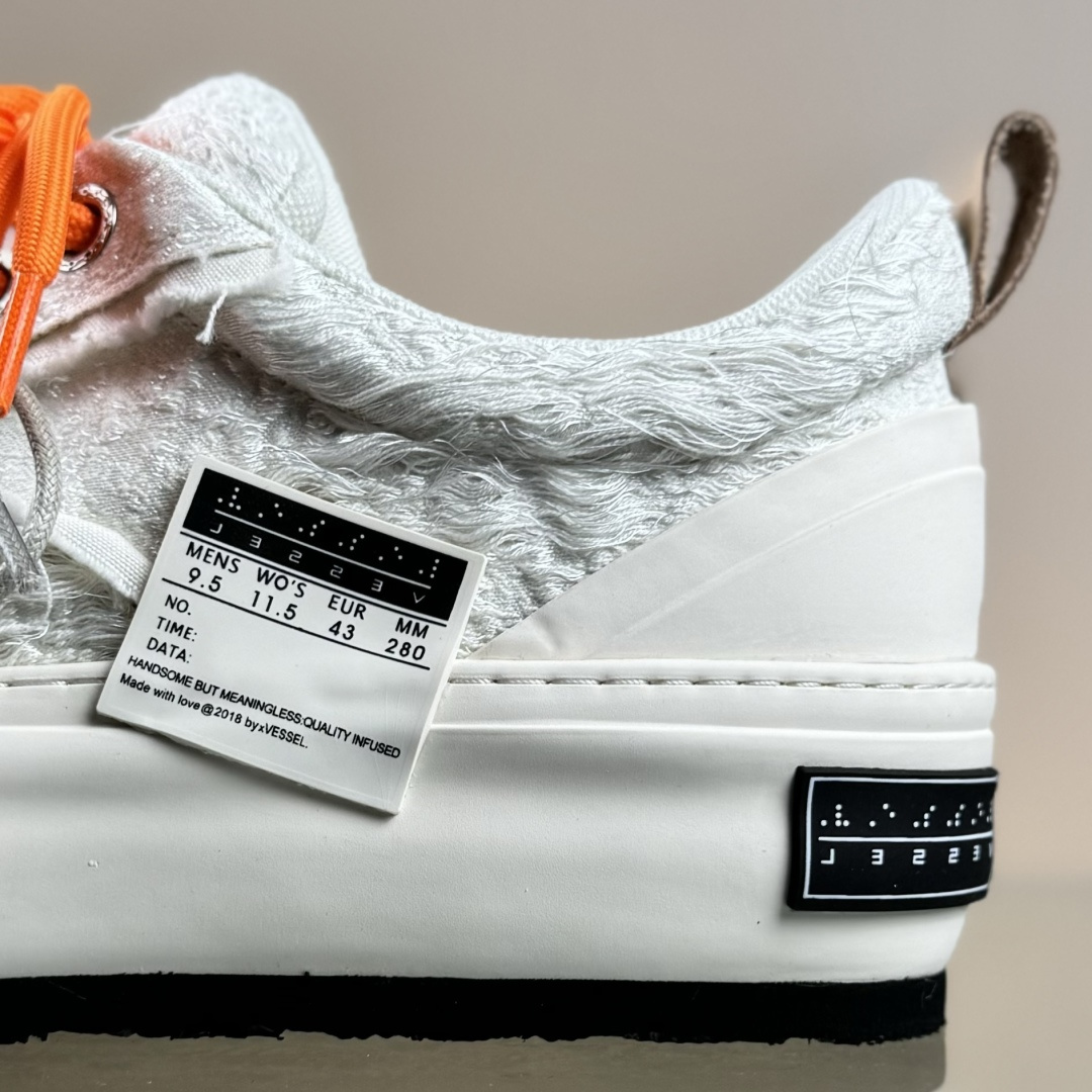 VESSEL × 吴建豪联名｜雪花酥Snowflake厚底增高板鞋