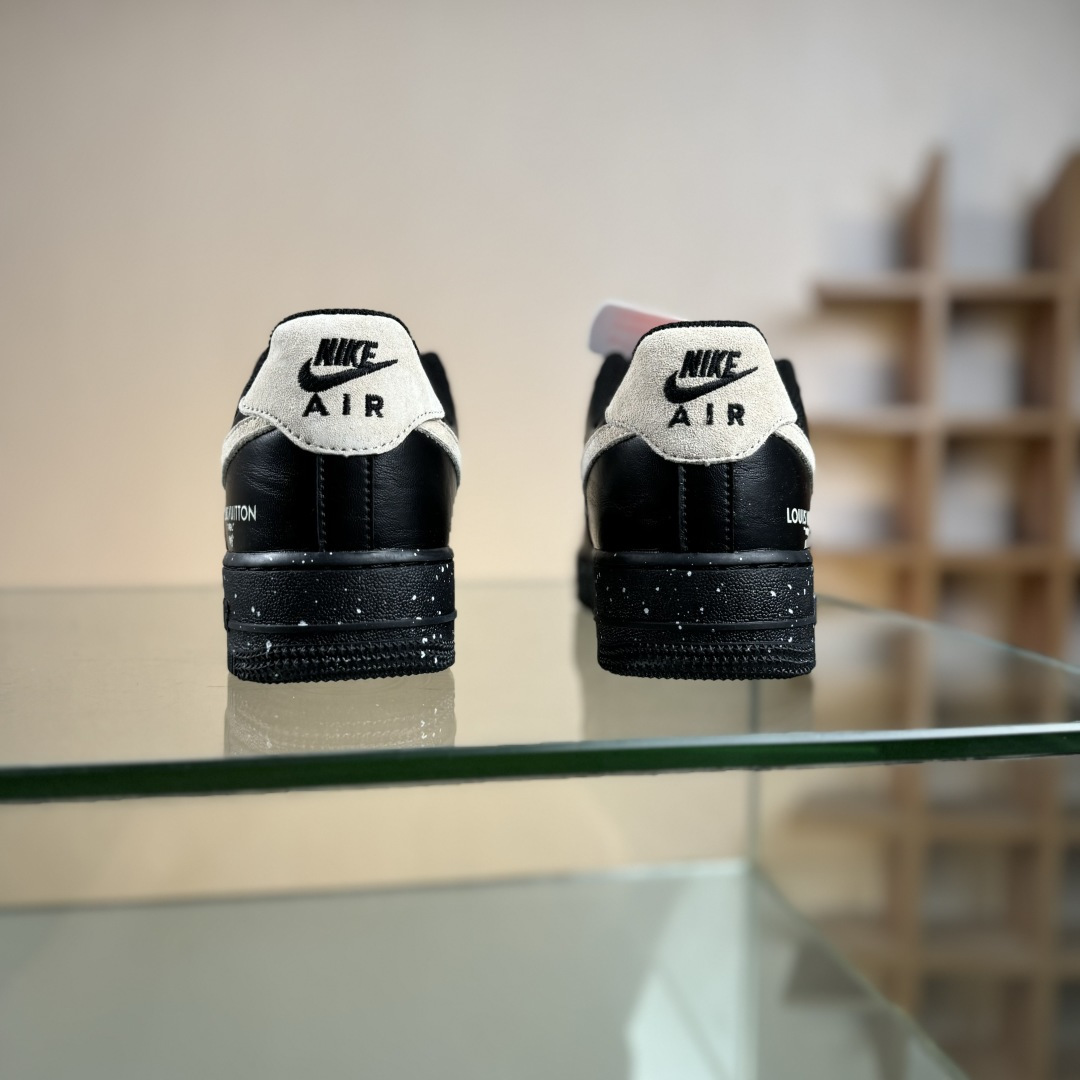 NIke Air Force 1 '07 Low “LV联名--墨黑星点” 空军一号低帮 运动鞋 休闲鞋 NH0601-586