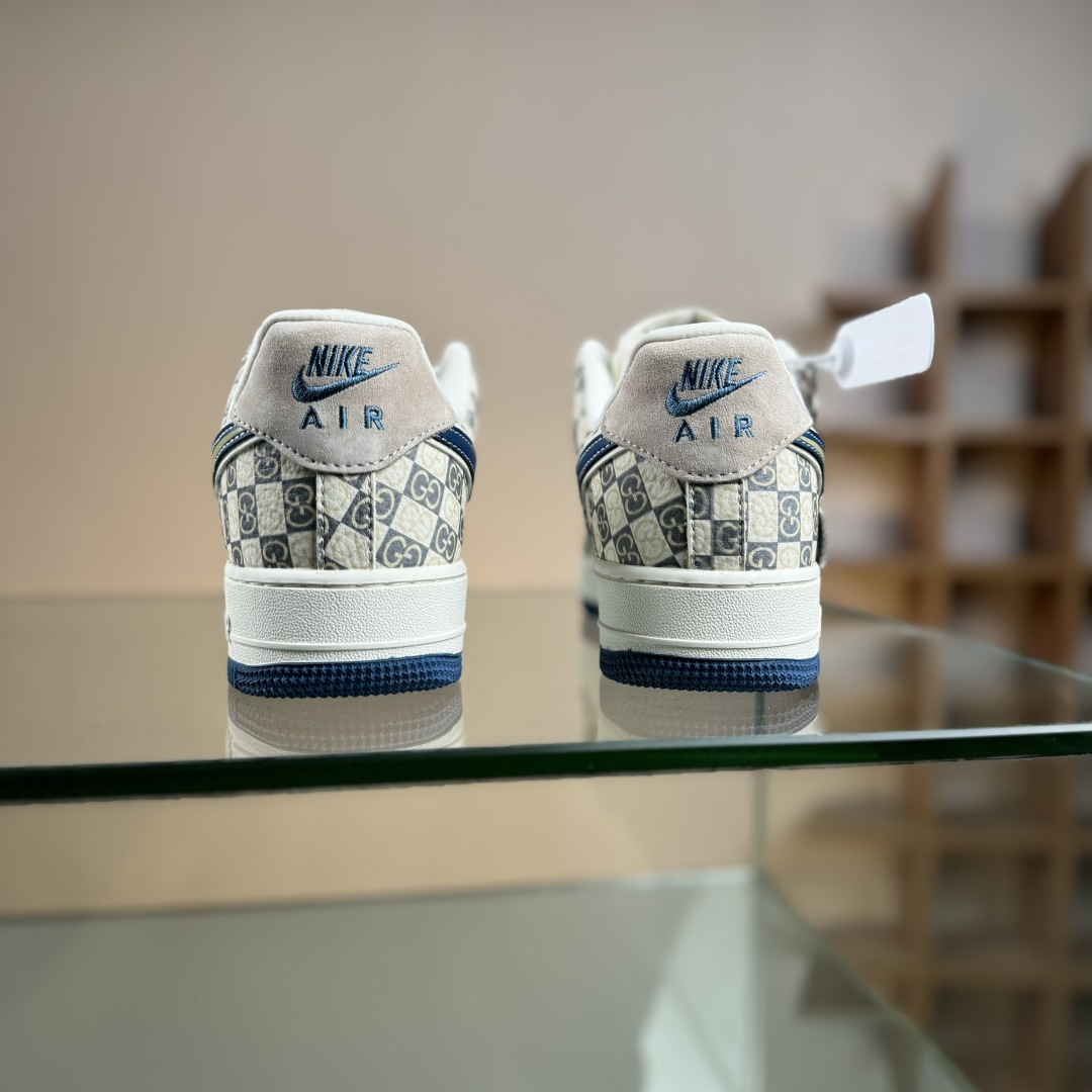 Nike Air Force 1'07 Low 联名 米白蓝 空军一号低帮休闲板鞋 XL1979-127