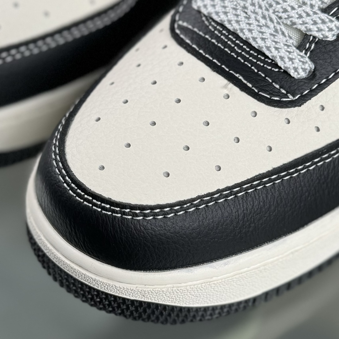 Nike Air Force 1'07 Low Supreme联名 米黑红 空军一号低帮休闲板鞋 DF0188-106