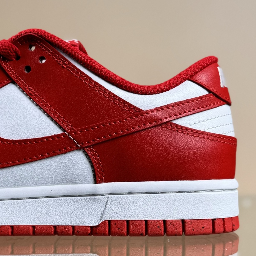 配件丢失扣20 Nike SB Dunk Low 婚庆囍宴 白红色 低帮休闲板鞋 DD1873-116