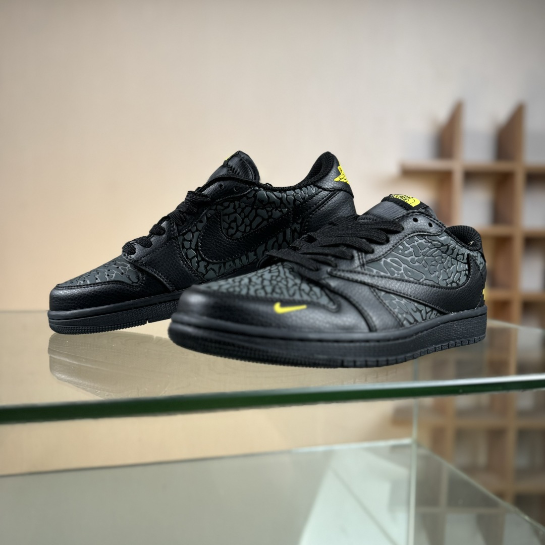 Nike Air Jordan 1 x Travis Scott AJ1倒勾 乔一倒钩 ‘DIY’定制 耐克 低帮文化篮球鞋 DZ5899-043 Nike Air Jordan 1 x Travis Scott AJ1倒勾 乔一倒钩 ‘DIY’定制 耐克 低帮文化篮球鞋 DZ5899-043