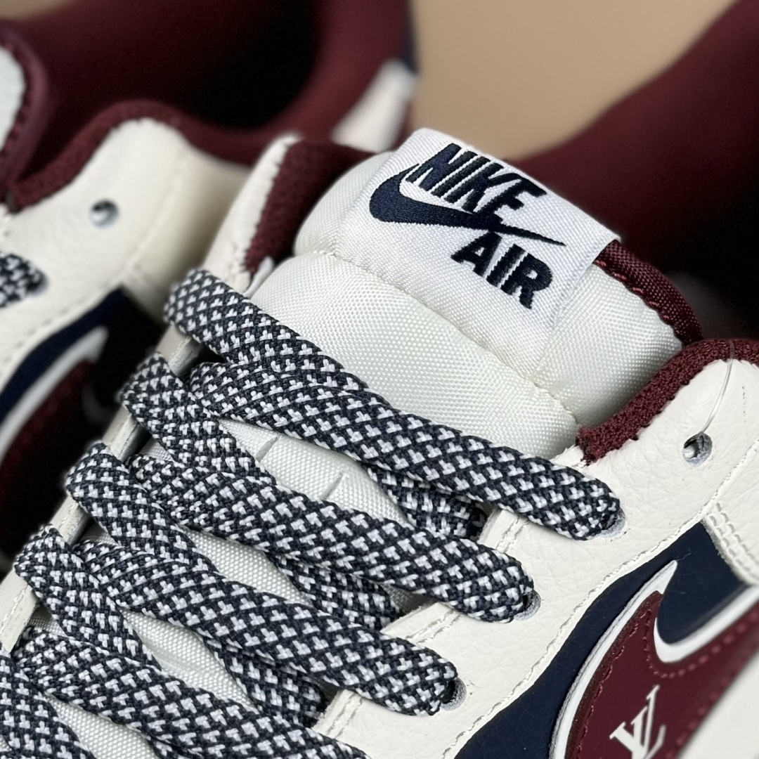 Nike Air Force 1'07 Low 联名 蓝红拼接 空军一号低帮休闲板鞋 JP8028-069