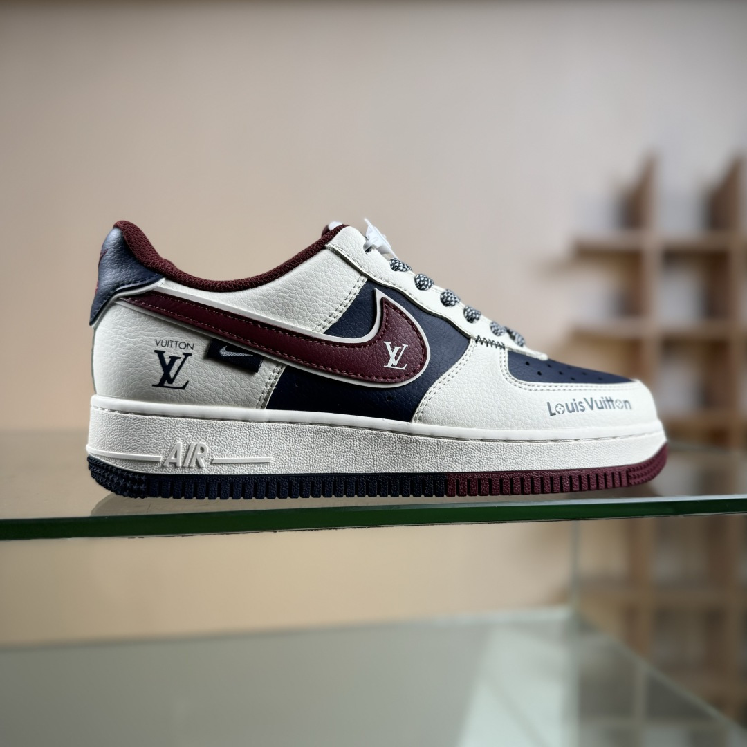 Nike Air Force 1’07 Low 联名 蓝红拼接 空军一号低帮休闲板鞋 JP8028-069
