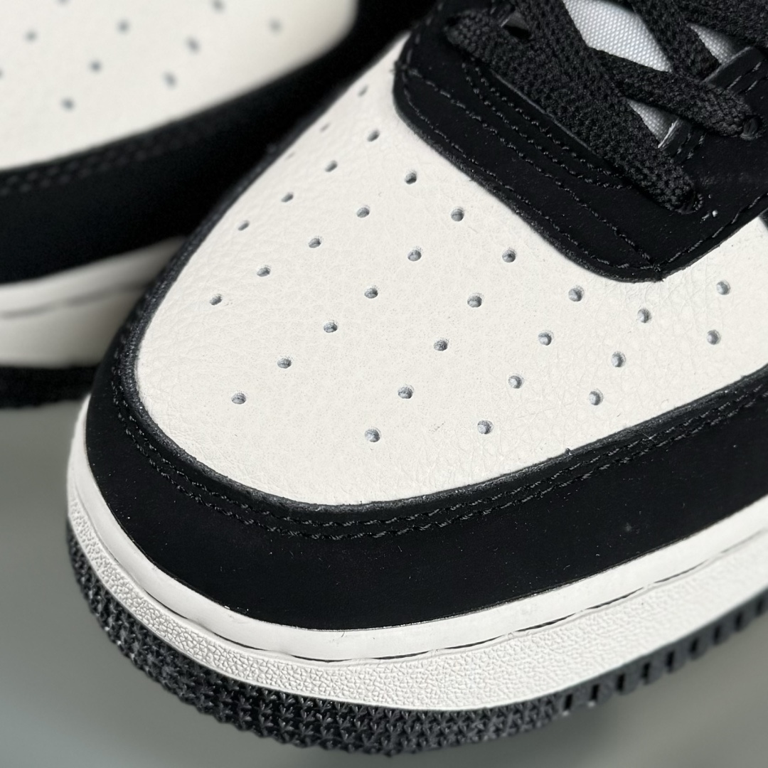 Nike Air Force 1'07 Low 权志龙联名 雏菊米黑勾 空军一号低帮休闲板鞋 LD1999-002