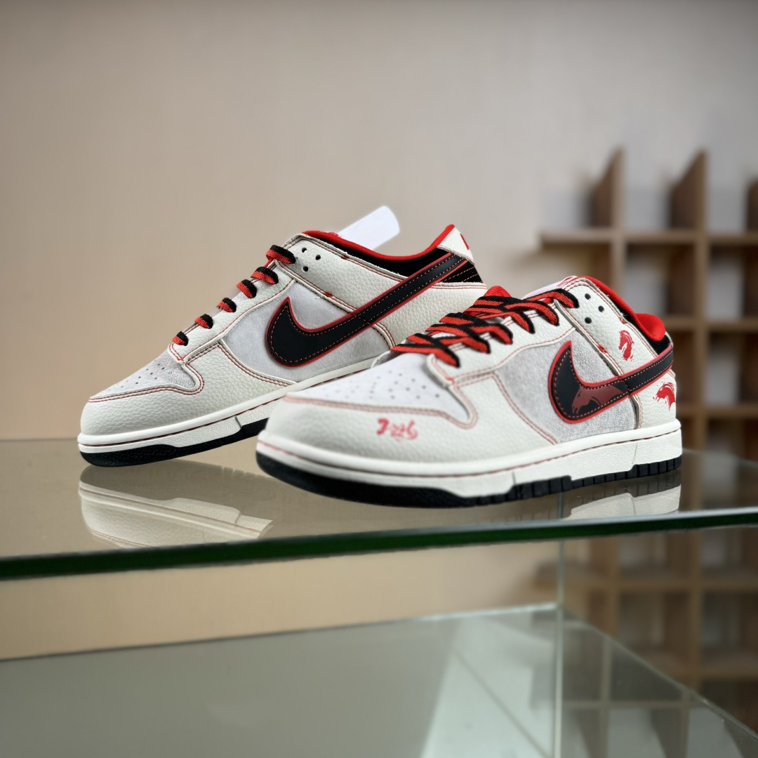 Nike SB Dunk Low 马年限定 高端定制 低帮休闲板鞋 DG1988-013