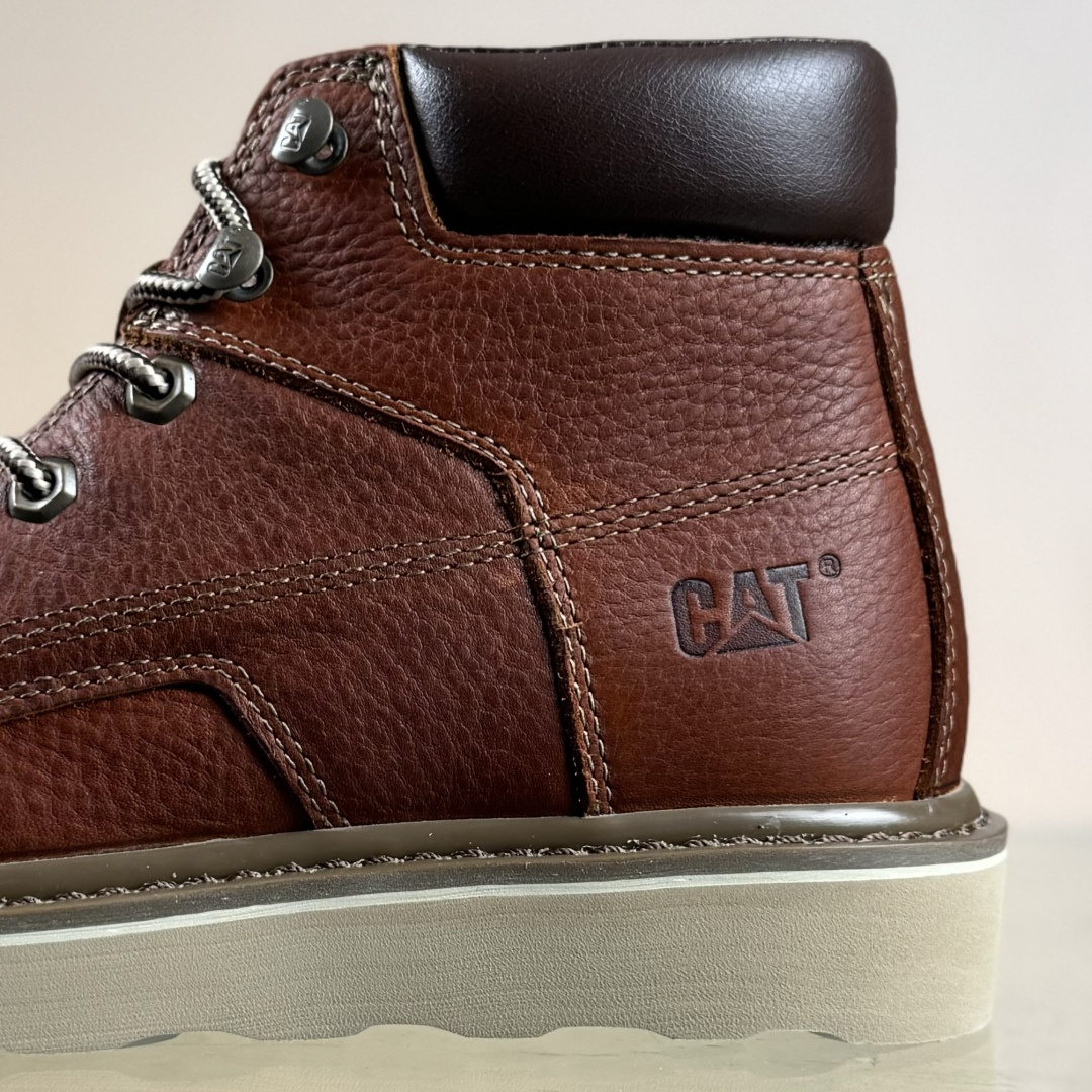 天猫同款CAT/卡特723600户外工装轻底中帮休闲马丁靴系列