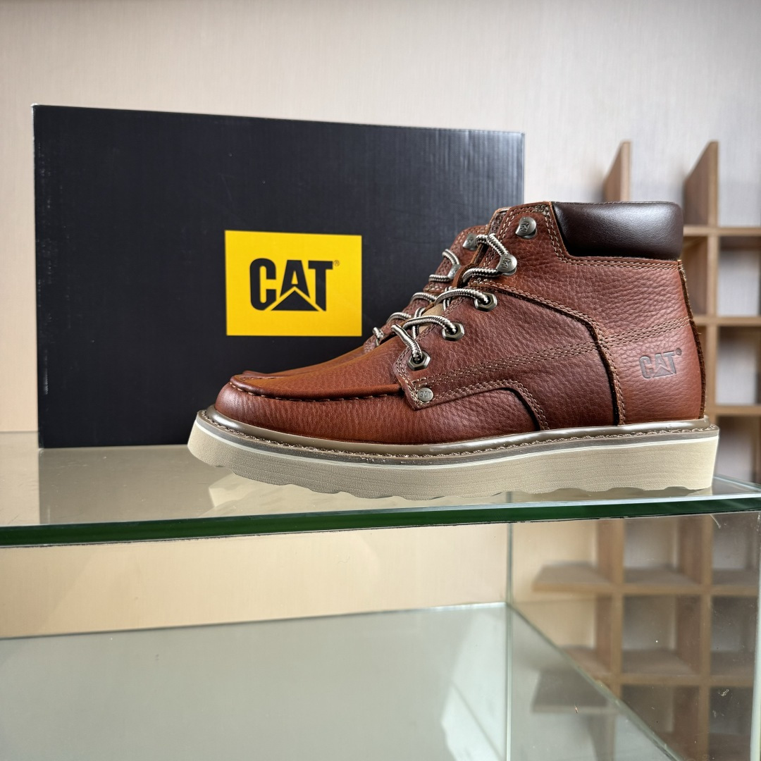 天猫同款CAT/卡特723600户外工装轻底中帮休闲马丁靴系列