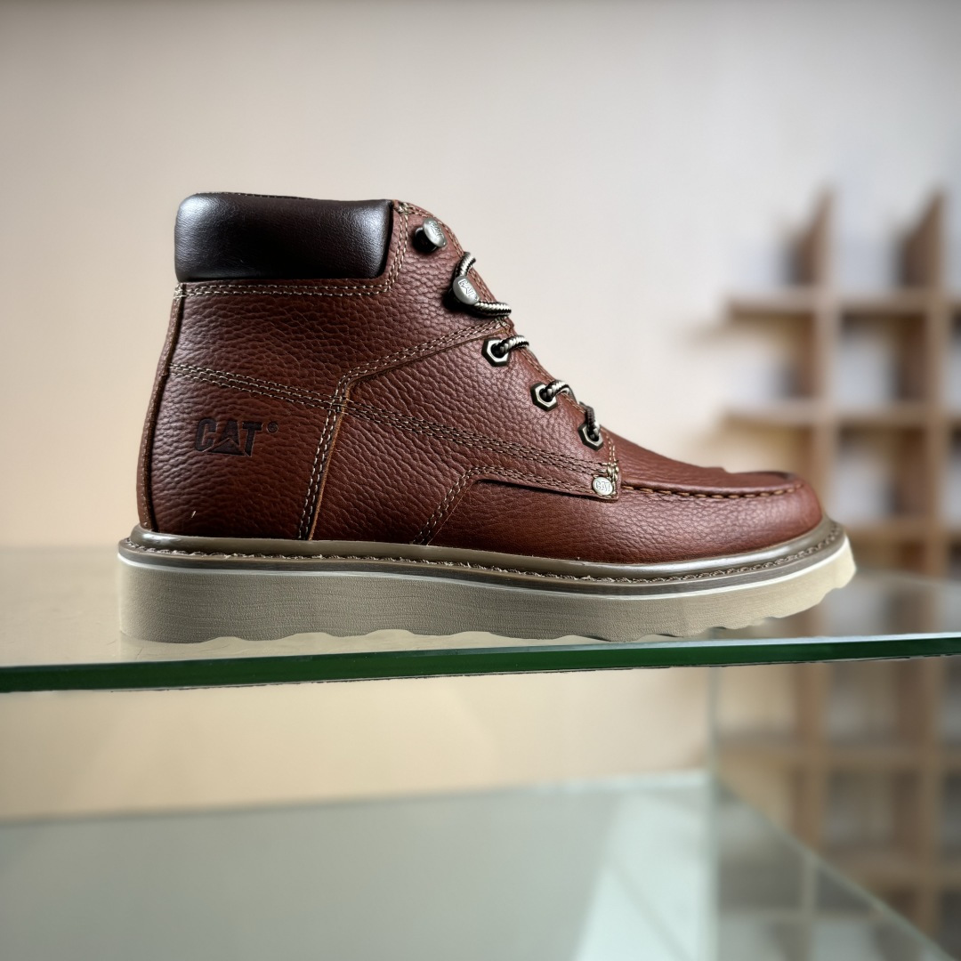 天猫同款CAT/卡特723600户外工装轻底中帮休闲马丁靴系列