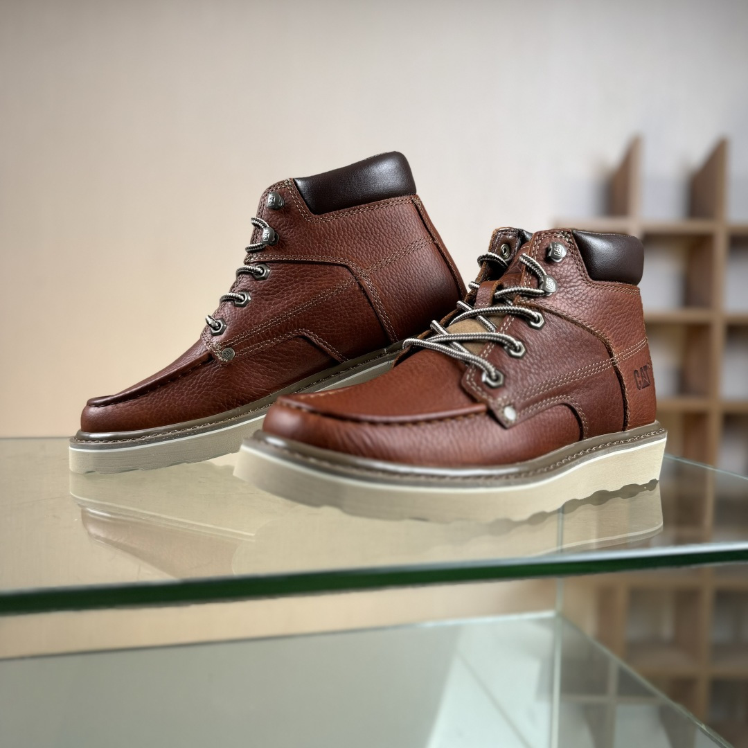 天猫同款CAT/卡特723600户外工装轻底中帮休闲马丁靴系列