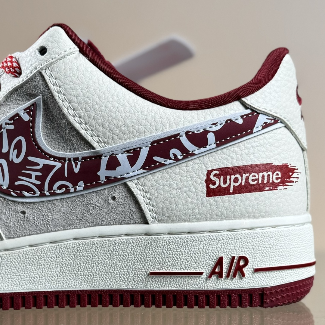Nike Air Force 1'07 Low 联名 印花红勾 空军低帮休闲板鞋 SY1388-019 Nike Air Force 1'07 Low 联名 印花红勾 空军低帮休闲板鞋 SY1388-019