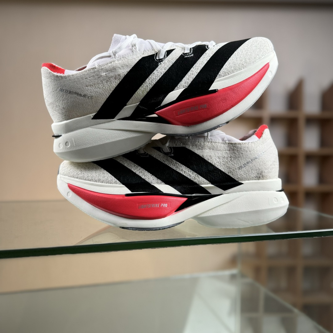 220 Adizero Prime X 3.0 Strung 舒适防滑耐磨 低帮 长跑短跑跑步鞋 男女同款 JR2597-Chinese UA Cheap High Quatity Brand Clothes Bags handbags Sneakers wholesale wholesaler seller from China Factory suppliers Fashion Clothing Shoes best Quality Beautiful Price 220 Adizero Prime X 3.0 Strung 舒适防滑耐磨 低帮 长跑短跑跑步鞋 男女同款 JR2597