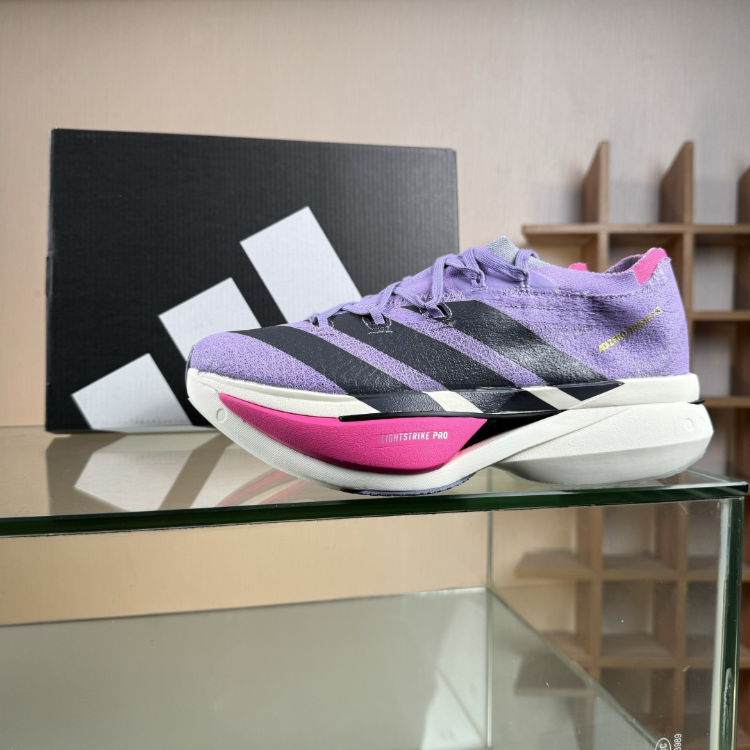 Adizero Prime X 3.0 Strung 舒适防滑耐磨 低帮 长跑短跑跑步鞋 男女同款 JR2801 Adizero Prime X 3.0 Strung 舒适防滑耐磨 低帮 长跑短跑跑步鞋 男女同款 JR2801
