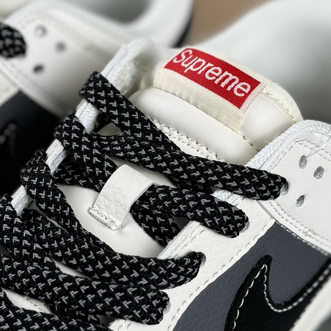 Nike SB Dunk Low“ Supreme 联名—米灰黑拼接” 周年高端定制 低帮休闲板鞋 JP1628-011 Nike SB Dunk Low“ Supreme 联名—米灰黑拼接” 周年高端定制 低帮休闲板鞋 JP1628-011