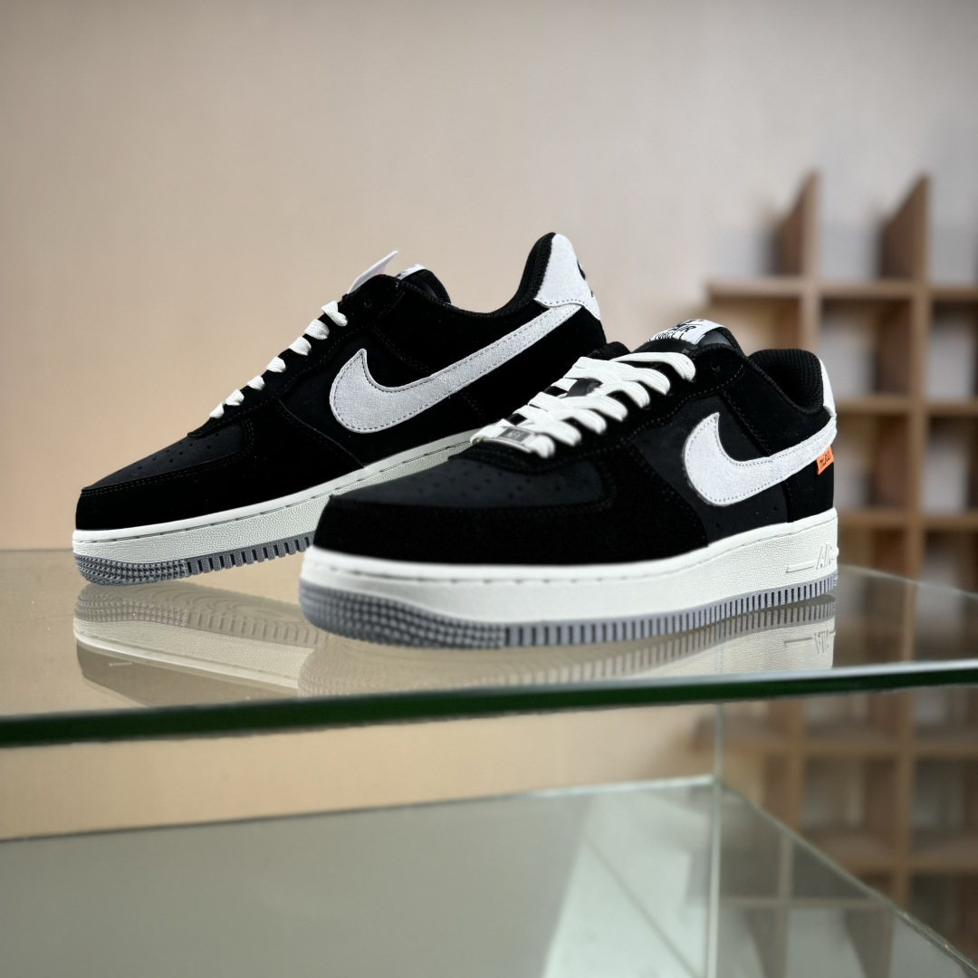 NIke Air Force 1 '07 Low 墨黑灰白 空军一号低帮 运动鞋 休闲鞋 FQ3544-001 NIke Air Force 1 '07 Low 墨黑灰白 空军一号低帮 运动鞋 休闲鞋 FQ3544-001