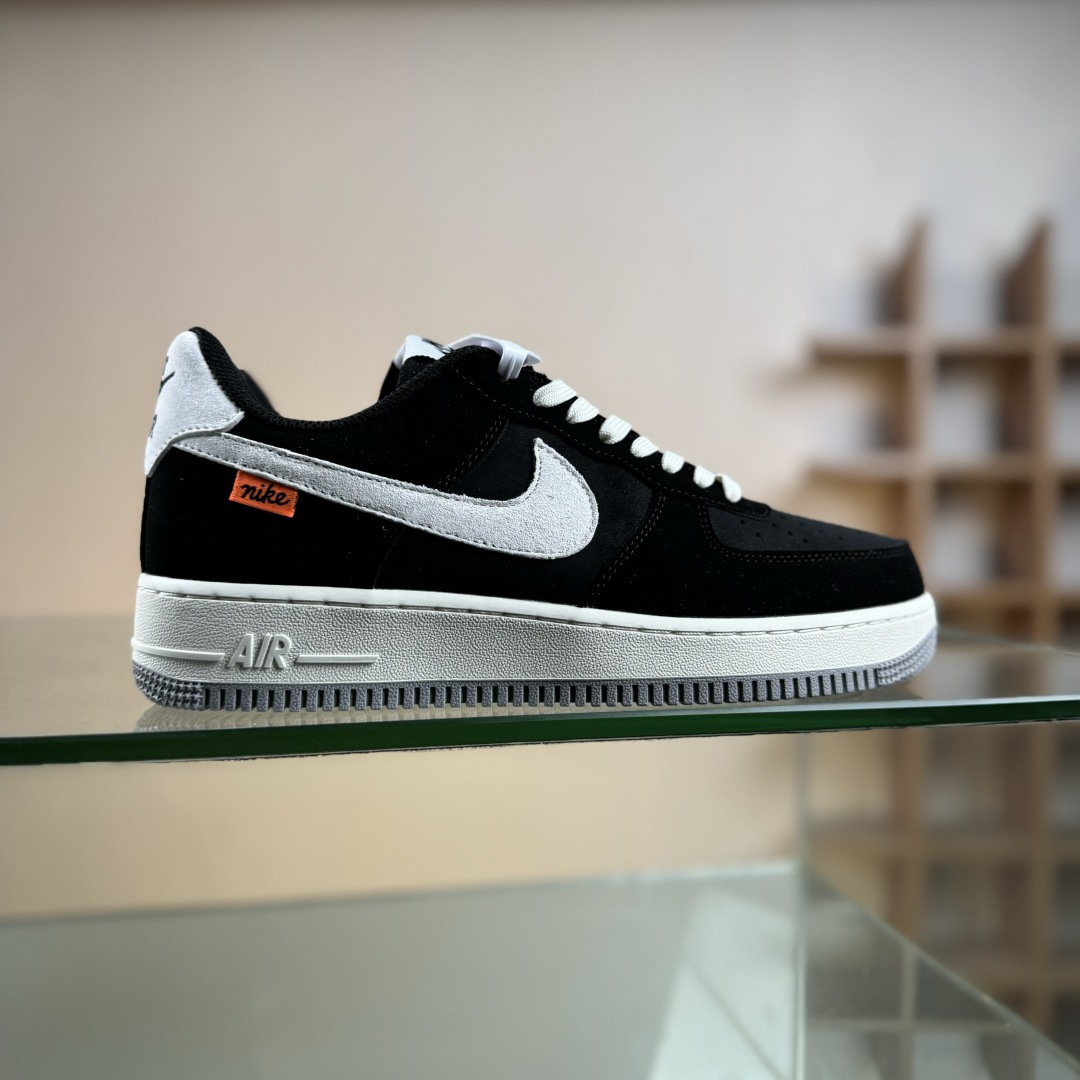 NIke Air Force 1 ’07 Low 墨黑灰白 空军一号低帮 运动鞋 休闲鞋 FQ3544-001 NIke Air Force 1 ’07 Low 墨黑灰白 空军一号低帮 运动鞋 休闲鞋 FQ3544-001