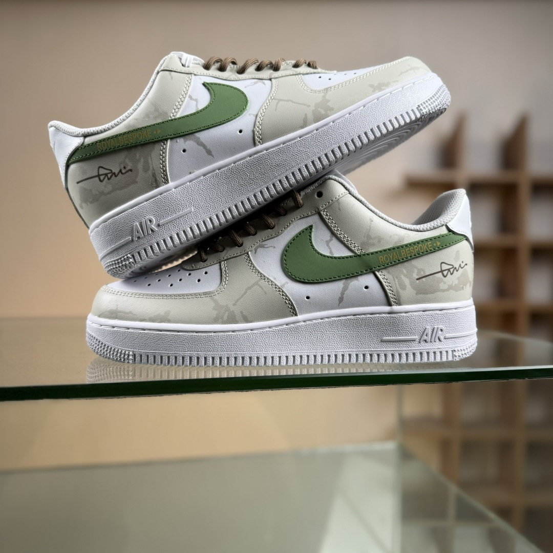 Nike Air Force 1'07 Low 棕绿序章 空军一号低帮休闲板鞋 ZH0316-130