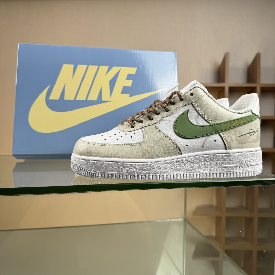 Nike Air Force 1'07 Low 棕绿序章 空军一号低帮休闲板鞋 ZH0316-130
